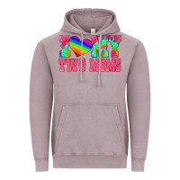 Vintage Zinc i love my two moms Vintage Hoodie - HRA Design Shop