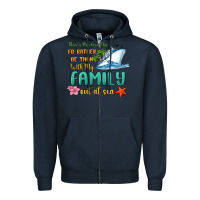 Navy there's nowhere else i'd rather be than with my fa Zipper Hoodie - MaliasSmallBusiness