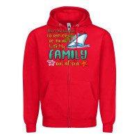 Red there's nowhere else i'd rather be than with my fa Zipper Hoodie - MaliasSmallBusiness