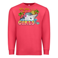 Cardinal oh ship it's a girls trip Premium Sweatshirt - LillyAllenDesigns