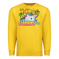 Lemon oh ship it's a girls trip Premium Sweatshirt - LillyAllenDesigns