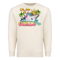 Oh Ship It's A Girls Trip Premium Sweatshirt | Teevron