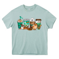 Arona dog coffee cups Heavy Core Tee - texasbilliewilder