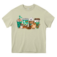 Mossy dog coffee cups Heavy Core Tee - texasbilliewilder