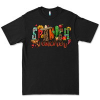 Black spanish teacher Premium Tee - Zillion Design Studio