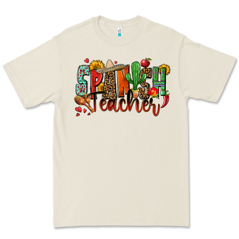 Spanish Teacher Premium Tee by Zillion Design Studio | Teevron
