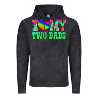Vintage Black i love my two dads Vintage Hoodie - HRA Design Shop