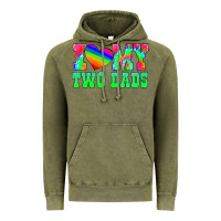 Vintage Olive i love my two dads Vintage Hoodie - HRA Design Shop