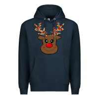 Navy Rudolph Premium Hoodie - Bettercallsaul