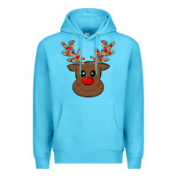 Ocean Blue Rudolph Premium Hoodie - Bettercallsaul
