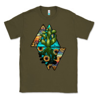 Army Green cactus1 Classic Tee - JahusDesignShop