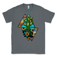 Charcoal Heather cactus1 Classic Tee - JahusDesignShop