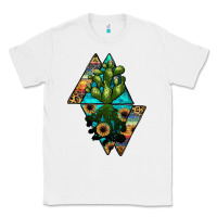 White cactus1 Classic Tee - JahusDesignShop