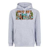 Heather Grey Not My First Rodeo Western Heavyweight Hoodie - BundleAndBundleShop