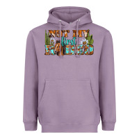 Lavender Not My First Rodeo Western Heavyweight Hoodie - BundleAndBundleShop