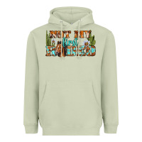 Matcha Not My First Rodeo Western Heavyweight Hoodie - BundleAndBundleShop