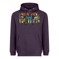 Plum Not My First Rodeo Western Heavyweight Hoodie - BundleAndBundleShop