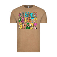 Vintage Coffee team fourth grade Vintage Tee - JahusDesignShop