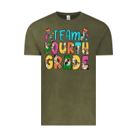 Vintage Olive team fourth grade Vintage Tee - JahusDesignShop