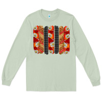 Matcha ladybug brushstrokes Long Sleeve Tee - BarkalooDesign