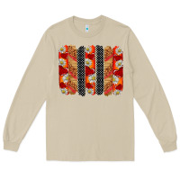 Mushroom ladybug brushstrokes Long Sleeve Tee - BarkalooDesign