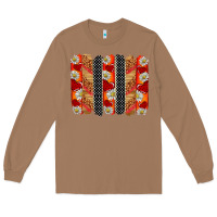 Toasted Coconut ladybug brushstrokes Long Sleeve Tee - BarkalooDesign