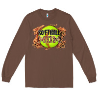 Chestnut softball mom Long Sleeve Tee - AdoDesignShop