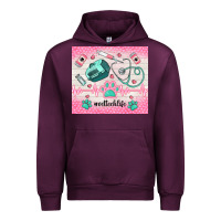 Mauve Wine #vettechlife Urban Hoodie - TumblerDesignByShophia