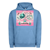 Pigment Pebble Blue #vettechlife Urban Hoodie - TumblerDesignByShophia