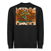 Black faith hope love cross Heavyweight Sweatshirt - JahusDesignShop