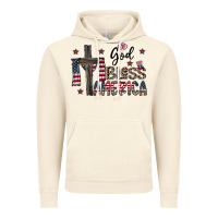 Vintage Artic god bless america Vintage Hoodie - CowhideDigitalArt