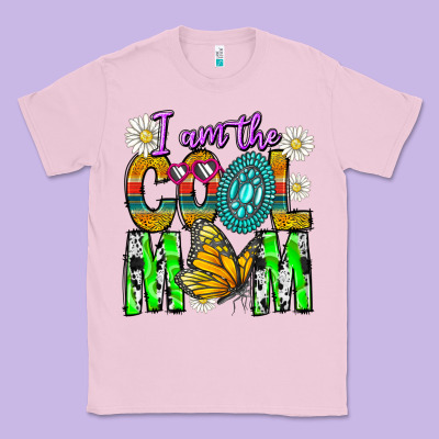I'm The Cool Mom Classic Tee Designed By Cowhidedigitalart