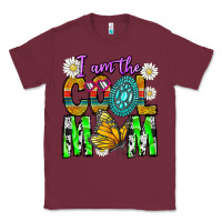 Burgundy I'm The Cool Mom Classic Tee - CowhideDigitalArt