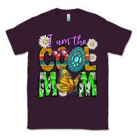 Plum I'm The Cool Mom Classic Tee - CowhideDigitalArt