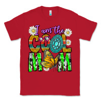 Red I'm The Cool Mom Classic Tee - CowhideDigitalArt