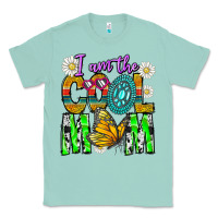 Seafoam I'm The Cool Mom Classic Tee - CowhideDigitalArt