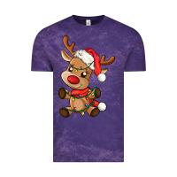 Baby Christmas Reindeer Vintage Tee | Teevron