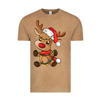 Vintage Camel baby christmas reindeer Vintage Tee - AdoDesignShop
