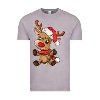 Vintage Zinc baby christmas reindeer Vintage Tee - AdoDesignShop