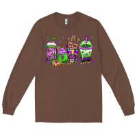 Chestnut mardi gras coffee Long Sleeve Tee - Jasminsmagicworld