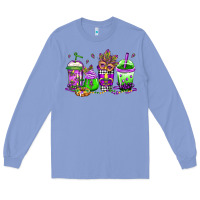 Colony Blue mardi gras coffee Long Sleeve Tee - Jasminsmagicworld