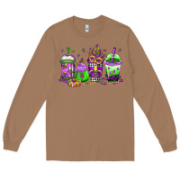 Toasted Coconut mardi gras coffee Long Sleeve Tee - Jasminsmagicworld