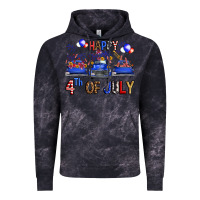 Cloud Black western hello fourth of july trucks Vintage Hoodie - FaDigitalArtStudio