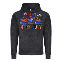 Vintage Black western hello fourth of july trucks Vintage Hoodie - FaDigitalArtStudio