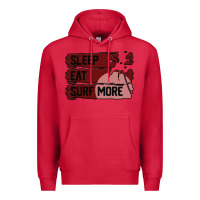 Cardinal surf, sleep, eat Premium Hoodie - Bettercallsaul