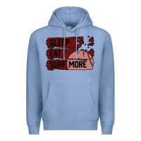 Colony Blue surf, sleep, eat Premium Hoodie - Bettercallsaul