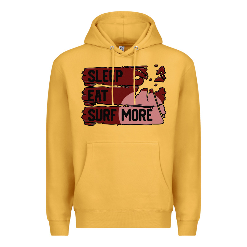 Surf, Sleep, Eat Premium Hoodie by Bettercallsaul | Teevron
