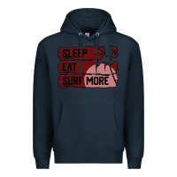 Navy surf, sleep, eat Premium Hoodie - Bettercallsaul