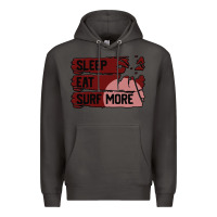 Smoke surf, sleep, eat Premium Hoodie - Bettercallsaul