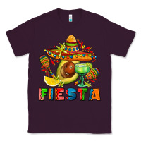 Plum fıesta with avocado and sombrero Classic Tee - AdoDesignShop